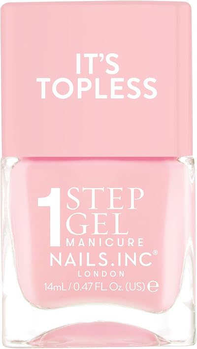 Nails.INC It’s Topless Sabrina Sheer Pink Gel-Like Nail Polish