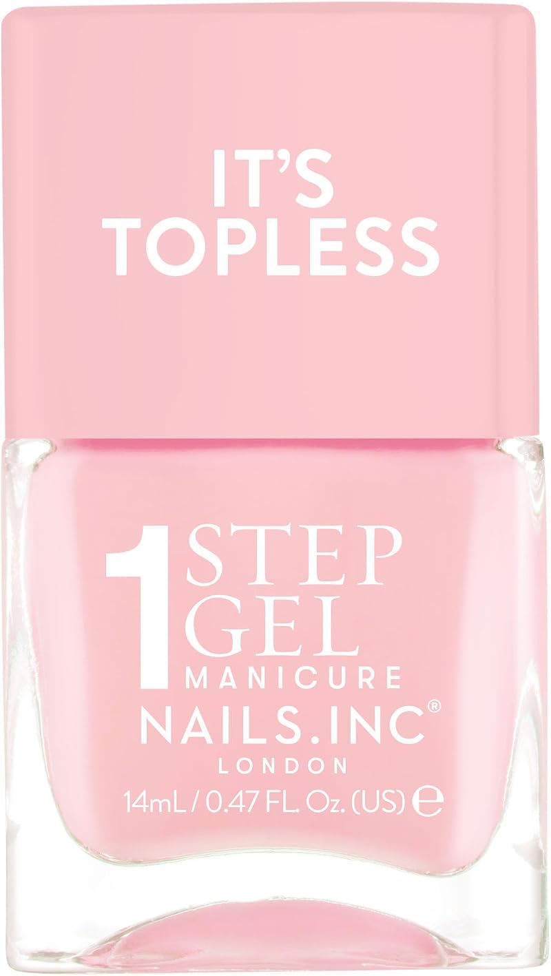 Nails.INC It’s Topless Sabrina Sheer Pink Gel-Like Nail Polish