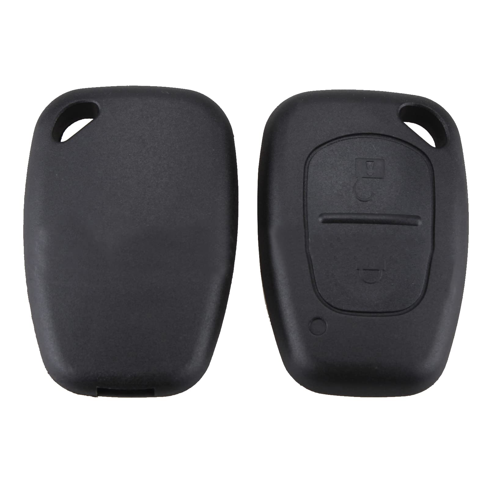 2 Buttons Car Key Fob Cover Case,Car Key Case Remote Key Fob Shell Compatible for Vauxhall Opel Movano Nissan Vivaro Renault Traffic Primastar Kangoo,Remote Key Fob Case Replacement