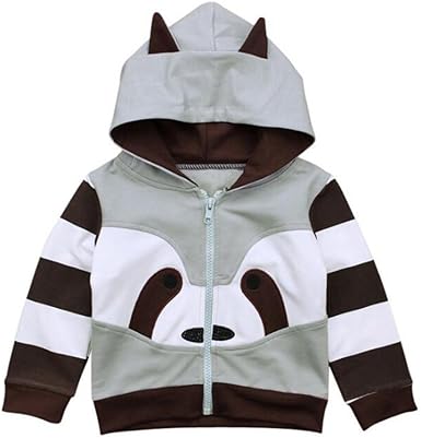 raccoon hoodie with ears