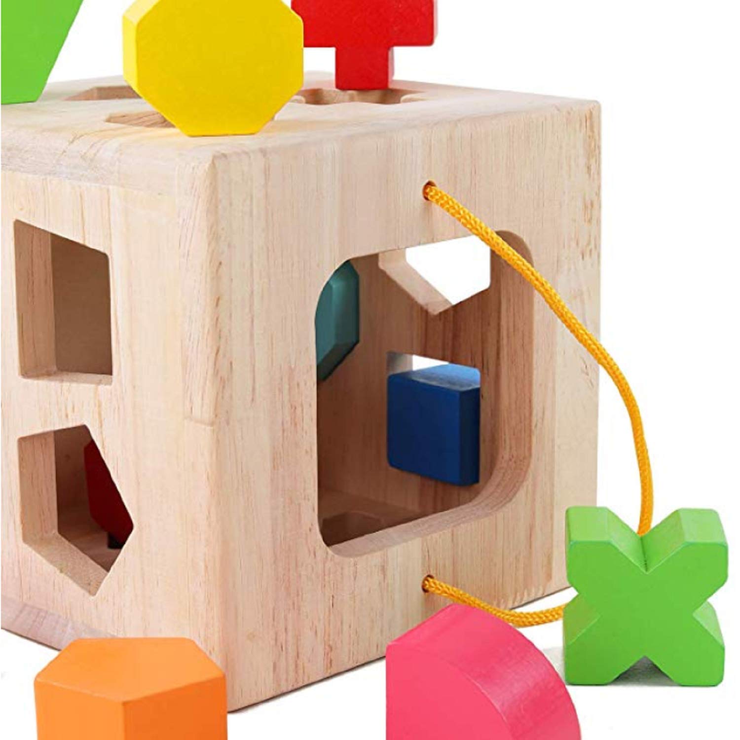 top bright wooden shape sorter toys for toddlers learning sort and match for 1 2 year old