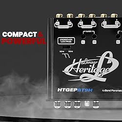 Lanzar 4 Band Parametric Equalizer - Bluetooth