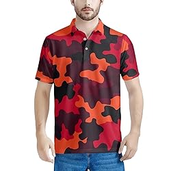 HUGS IDEA Camouflage T-Shirts for Men Lightweight