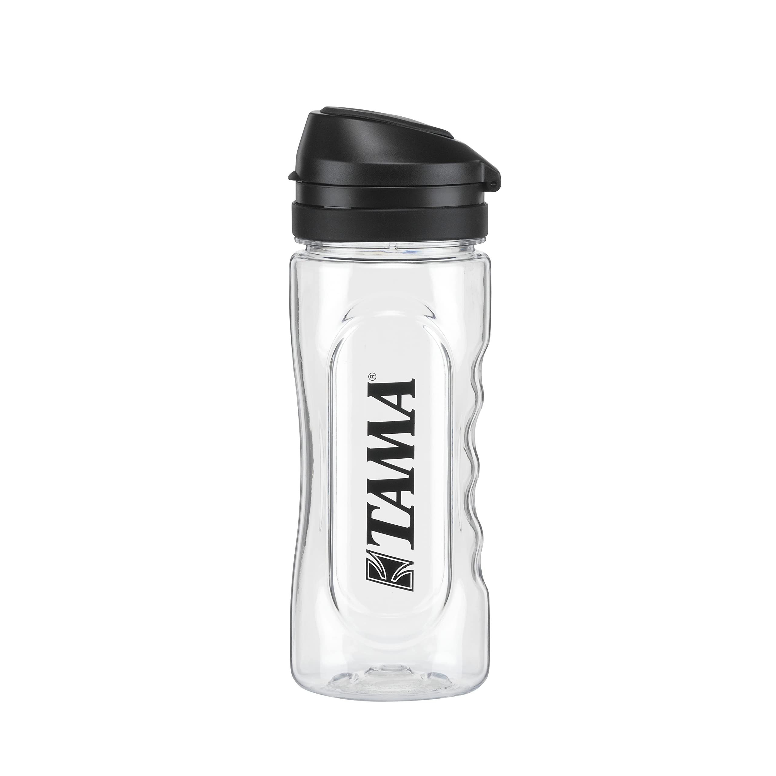 TAMA Lifestyle TAMB001 Water Bottle with Black Logo - Capacity: 500ml - Tritan (Bottle) / Polypropylene (Lid)