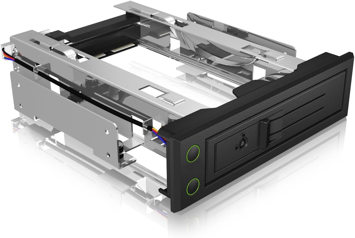 Icybox IB-166SSK Trayless Mobile Rack for 3.5-Inch SATA/SAS HDD