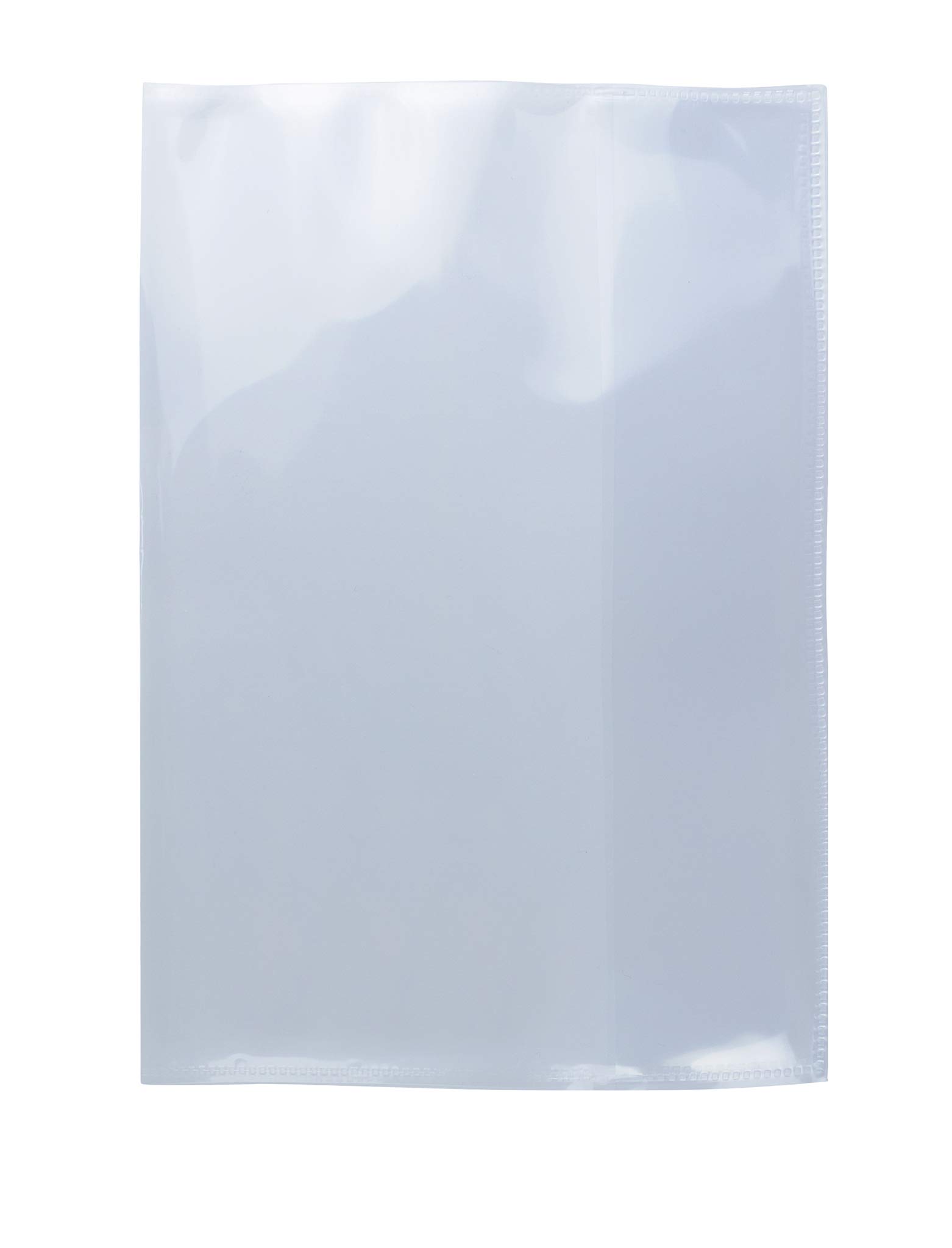 HERMA 19610 Notebook Covers A5 Transparent Clear, Pack of 10, Book Covers Made of Durable, Wipe-Clean & Extra Thick Polypropylene Film, Transparent Notebook Cover Set for School Notebooks, Colourless