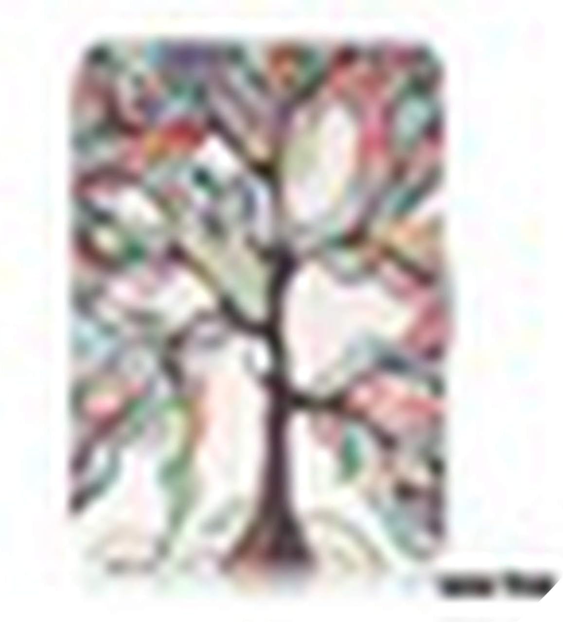 Multicolor Ultra Slim Faux Leather Auto Wake/Sleep Smart Case Folio Flip Protective Shell Skin Cover for 1/2/3 6" inch E Reader,Love Tree