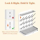 Lifewit 15-Hooks Baby Bottle Drying Rack Countertop Organizer view 4