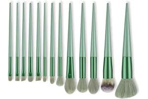 ZAICOLER 13pcs Makeup Brushes, Professional Cosmetic Brushes Set, Soft Skin Friendly with Portable Storage Bag, Ideal for Ful