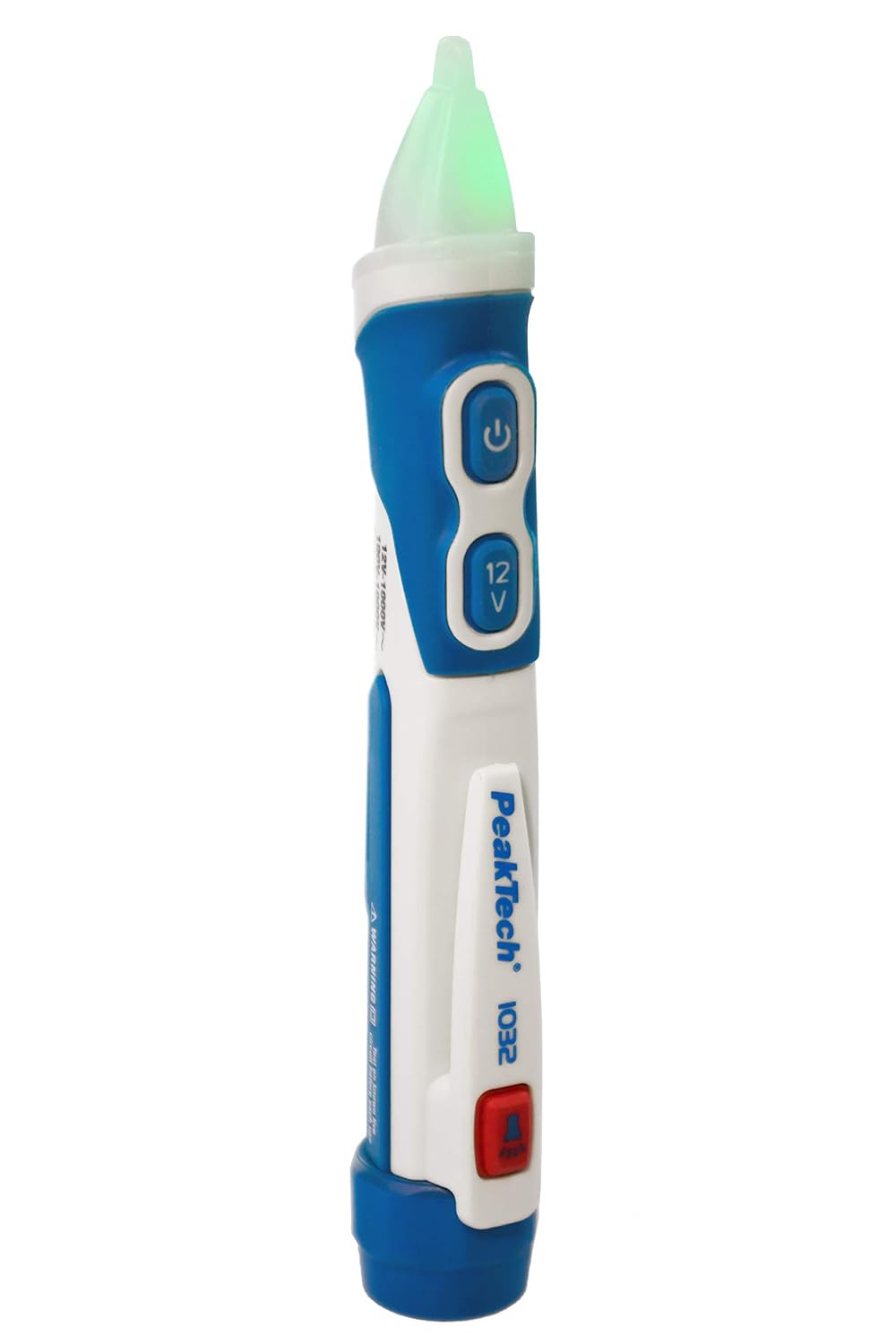 PeakTech P 1032, AC voltage tester 12-1000 V AC with vibration, LED Signal Lamp & Vibration 12-1000V AC Operating Range - Image 3