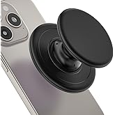 Grippopso for Magsafe Phone Grip, Magnetic Phone Grip Holder, Magnetic Collapsible Expandible Mobile Phone Grips Stand Holder for iPhone 17 16 15 14 13 12 Series, Black