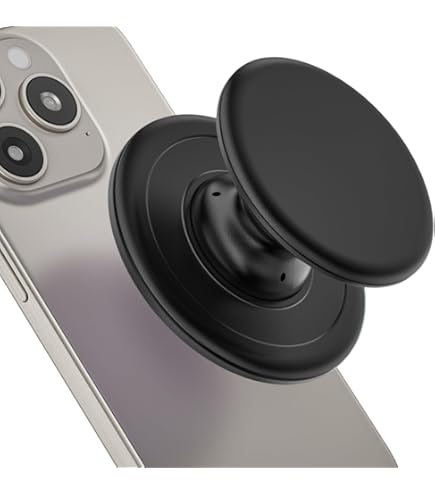 SHIQI-for MagSafe Phone Grip, Magnetic Phone Grip Holder Built In Phone Stand Magnetic Collapsible Expandible Phone Grip Adjustable Kickstand Portrait - View #2