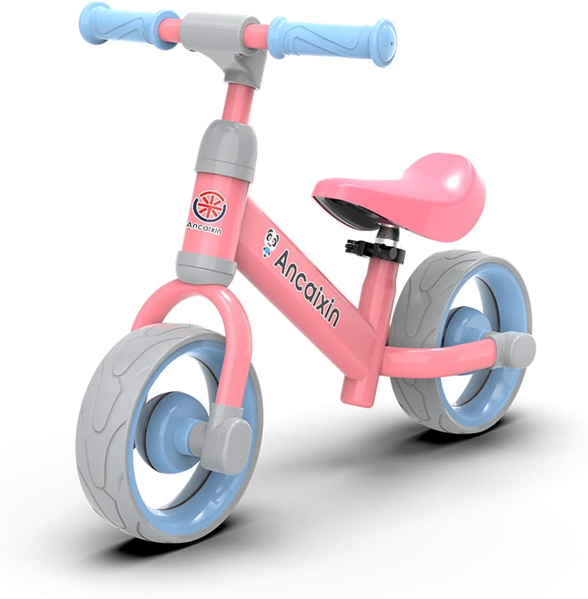 YGJT Kids Balance Bike Riding Toys for 3-6 Year Old Boys Girls Indoor Outdoor Toddler Bike Christmas Birthday Gifts (Pink): Toys & Games