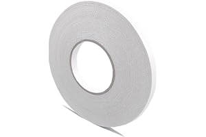 WENSSKKU Double Sided Fabric Hemming Tape for Curtains Clothes Pants and Dresses,Strong Adhesive Hem Tape No Sew No Iron but Removable and Residue Free,1/2 Inch x 200 Feet