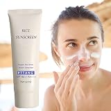 fanelod Hydrating Sunscreen Lotion SPF50+ PA+++ Waterproof Rice Extract Broad view 3