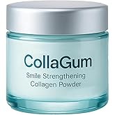 Collabrush Collagen Powder, Hydroxyapatite Gum Toothpaste Care Powder, Smile Strengthening CollagenPowder, Protect Gum & Enamel Care, Fluoride-Free, Gentle Formula, Collagen for Gums(50g)