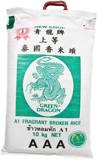 Green Dragon Broken Rice 10kg Amazon Co Uk Grocery