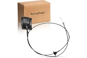 PartsFlow Hood Release Cable For 1987 1988 1989 1990 1991 Ford Bronco/F-150/F-250/F-350 E7TZ16916A