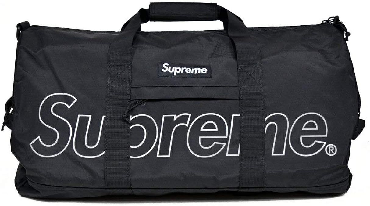 Amazon [Supreme(シュプリーム)] Duffle Bag ダッフルバッグ [並行輸入品] BLACK ONESIZE
