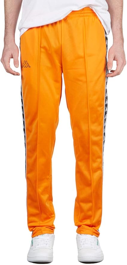 kappa tracksuit orange