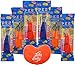 By the Cup Gift Pack - Jurassic World Candy Pez Dispensers - Pack of 6 with Jelly Belly Emoji Mini Plush
