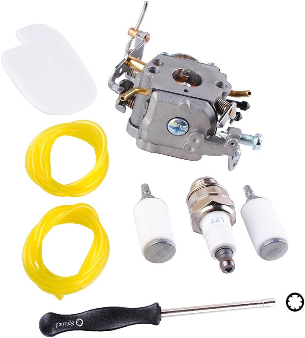 Podoy P3314 Carburetor for Compatible with Poulan Chainsaw Parts PP4218A Air Fuel Filter with Adjustment Tool Tune-up Kit for P3416 P3816 P4018 PP3416 PP3516 PP3816 PP4018 PP4218 PPB3416 PPB4018: Garden & Outdoor