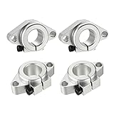 HiPicco 4pcs SHF20 Aluminum Linear Rod Rail Shaft