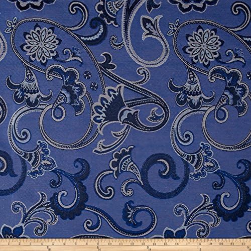 Eroica Ankara Jacquard Lapis Fabric By The Yard