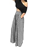 A ADILACA Womens Wide Leg Pant, Womens Work Pant