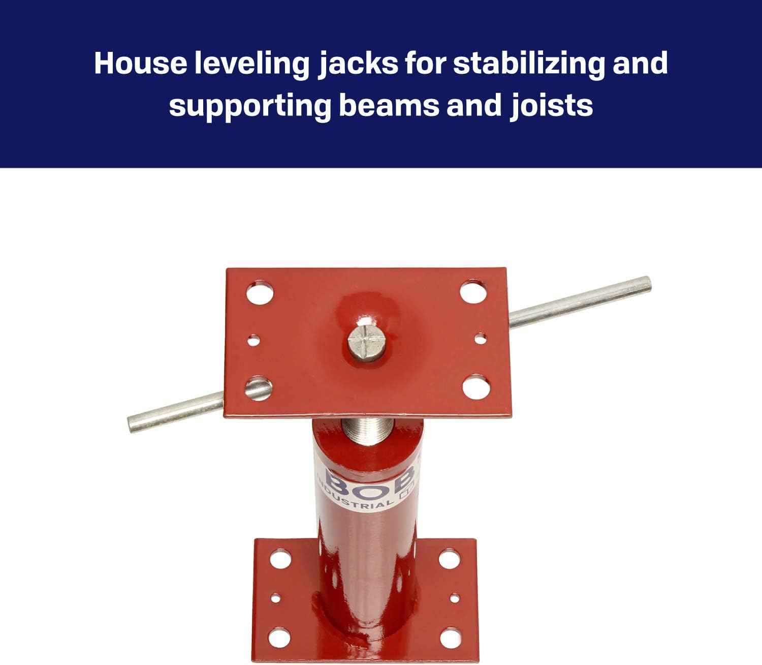 BISupply Basement Floor Jacks – 16in Adjustable House Jacks for Leveling, Basement Jack Post Floor Joist Jacks: Home Improvement