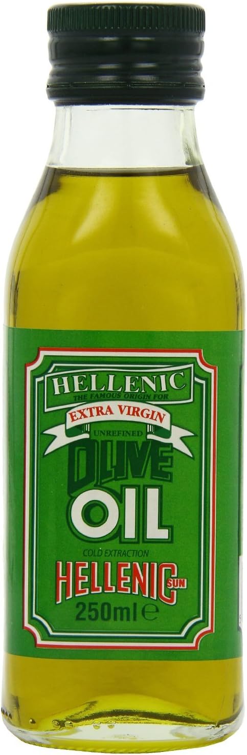 HellenicExtra Virgin Olive Oil 250ml (Pack of 3) by Hellenic