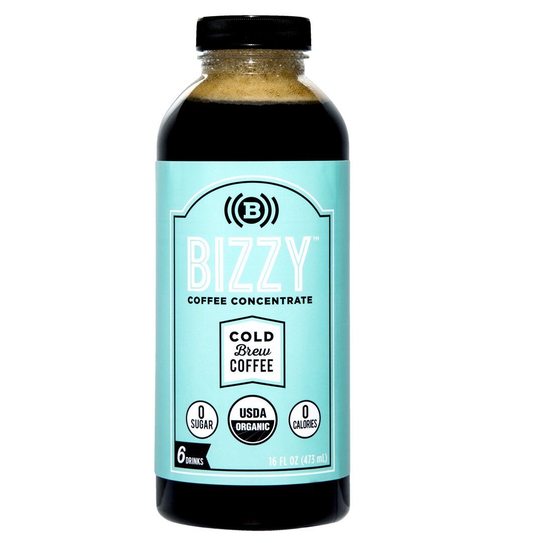Bizzy Cold Brew Coffee Concentrate 6 Servings USDA Organic Amazon