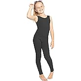 STRETCH IS COMFORT Teamwear Girl's Cotton Tank Unitard