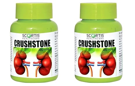 Buy Scortis Health Care Crush Stone For Kidney Stone 30 Capsules Pack Of 2 Online At Low Prices In India Amazon In