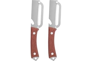 Penitue 2pcs Multi-Functional Vegetable Peeler with Ergonomic Handle, Stainless Steel Thick & Thin Skin Fruit Peeler and Bott