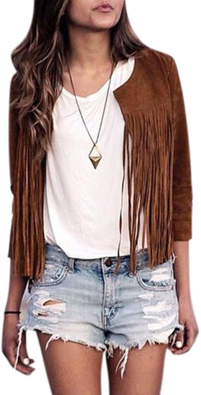 short fringe jacket