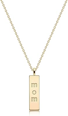 name charm necklaces for moms
