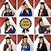 Graduation Photo Props Glitter Graduation Phtoto Booth Props 2020 Party Decorations Pack of 21