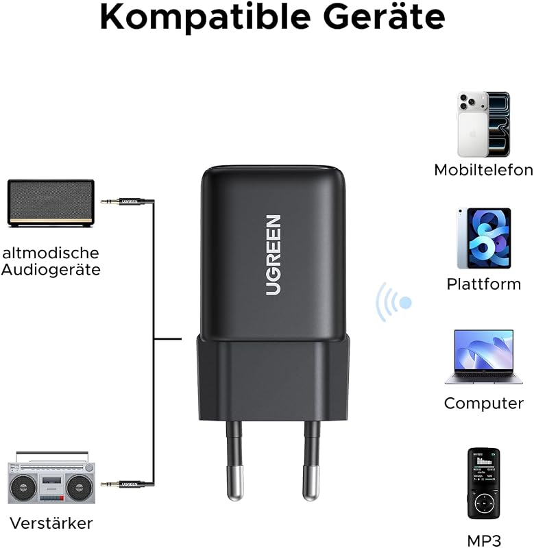Hi-Res Bluetooth 6.0 Adapter mit LDAC Empfänger Audio Receiver — Foto 5 von 8
