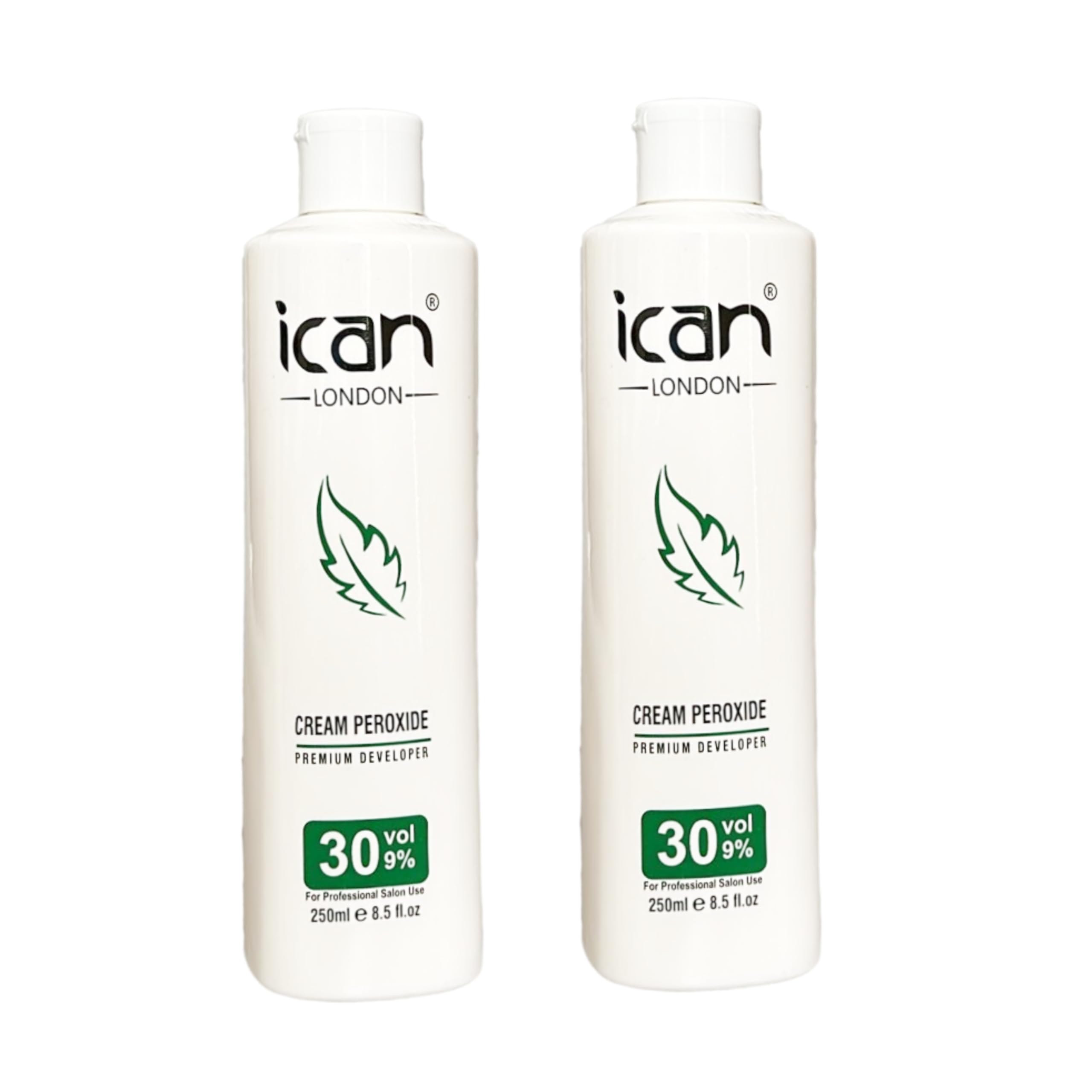 ICAN LONDON PROFESSIONAL CREAM PEROXIDE 30 VOLUME 9% 2 x 250 ML
