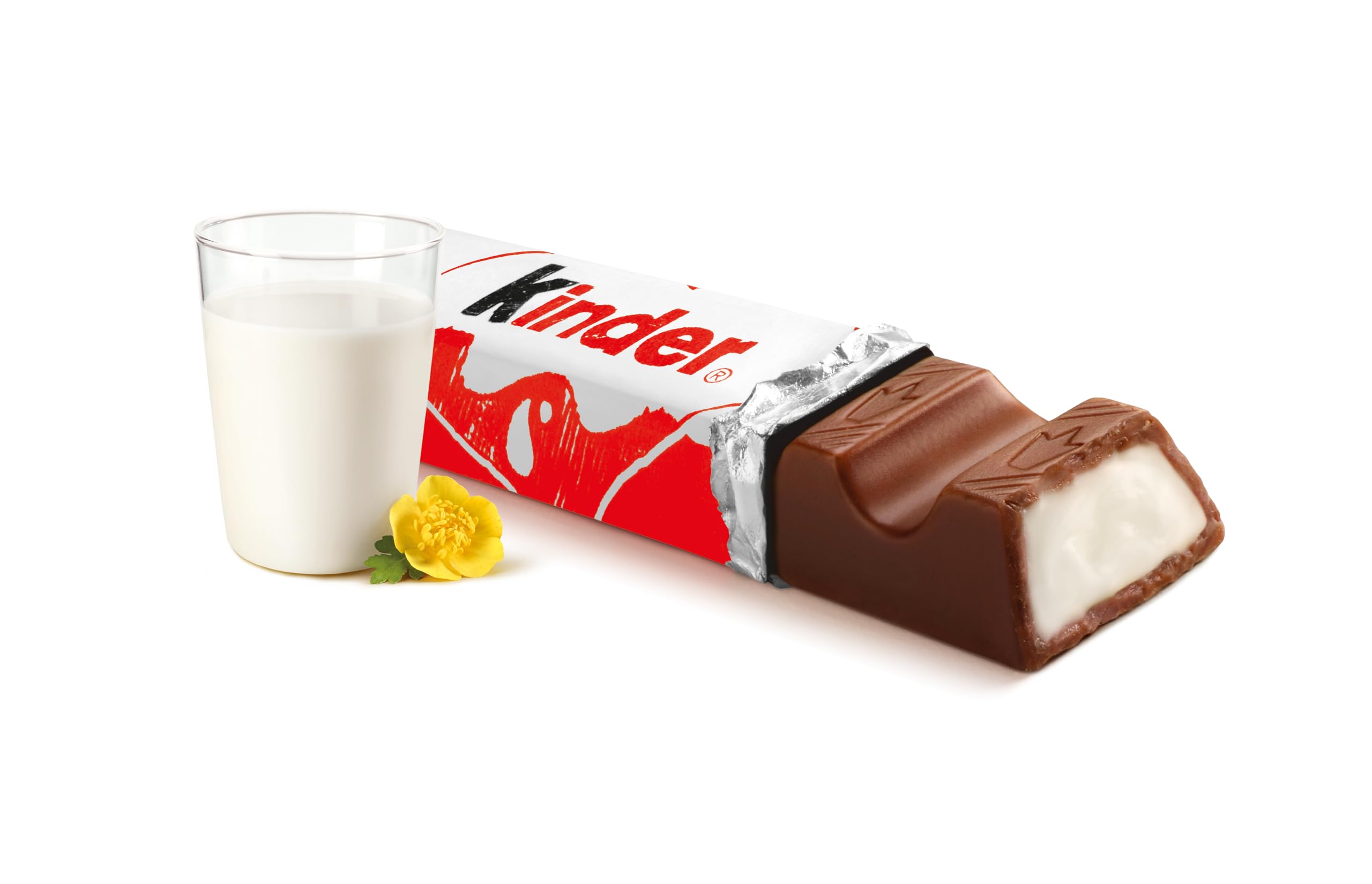 kinder Schokolade – Schokoriegel aus gefüllter Vollmilchschokolade – 1 Packung mit je 8 Einzelriegeln (8 x 12,5 g) 3