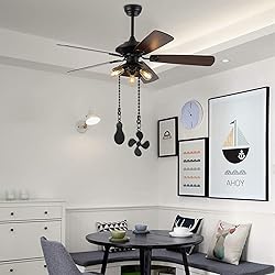 SUR-CIEL 4PCS Ceiling Fan Pull Chain, Pull chains