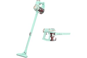 BUTY BULU Cordless Stick Vacuum Cleaner, Handheld Rechargeable Lightweight Small Vac Electirc Broom Dust Catcher for Hardwood Floors Carpet Pet Hair Litter Clean, 11KPa Suction, Detachable Battery