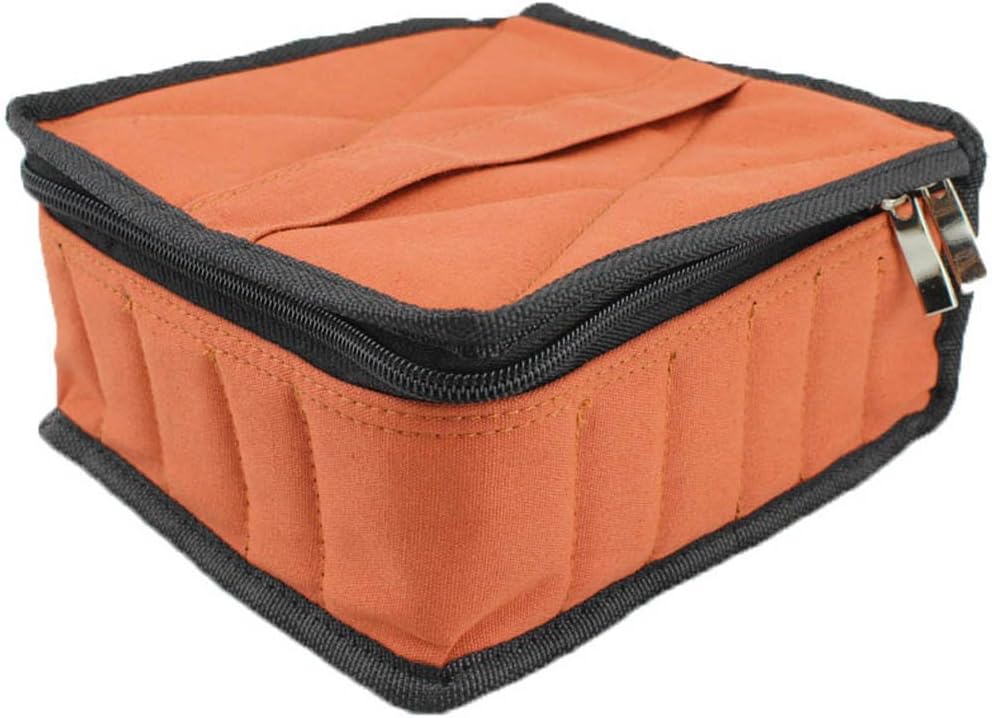 Hytek Gear Essential Oil Carrying Case Holds 30 Bottles (5ml-15ml), Orange
