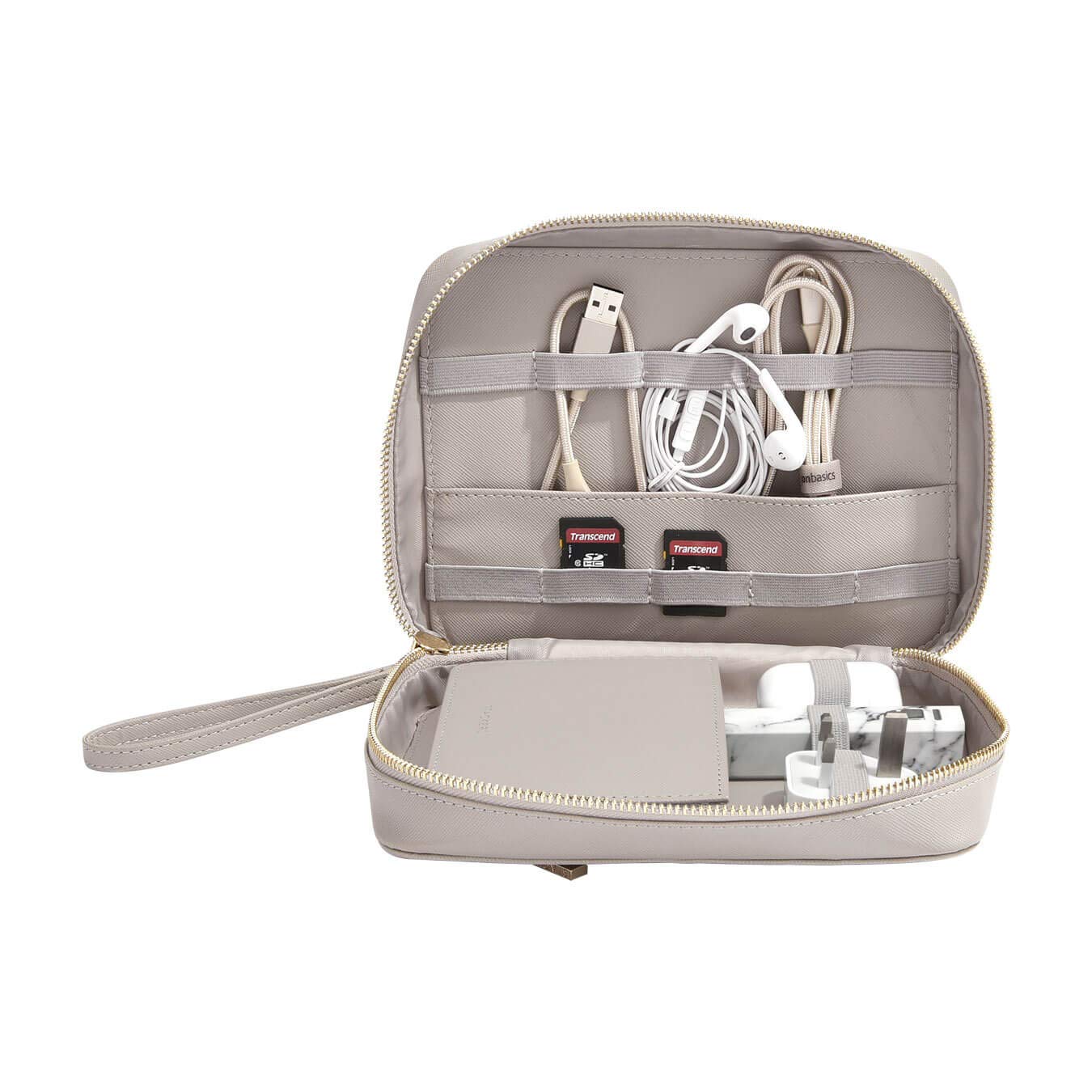 Stackers Taupe Cable Tidy Bag — image 1