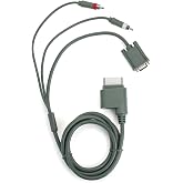 Microsoft Xbox 360 VGA HD AV Cable - VGA - 8 ft for Xbox 360 (Certified Refurbished)