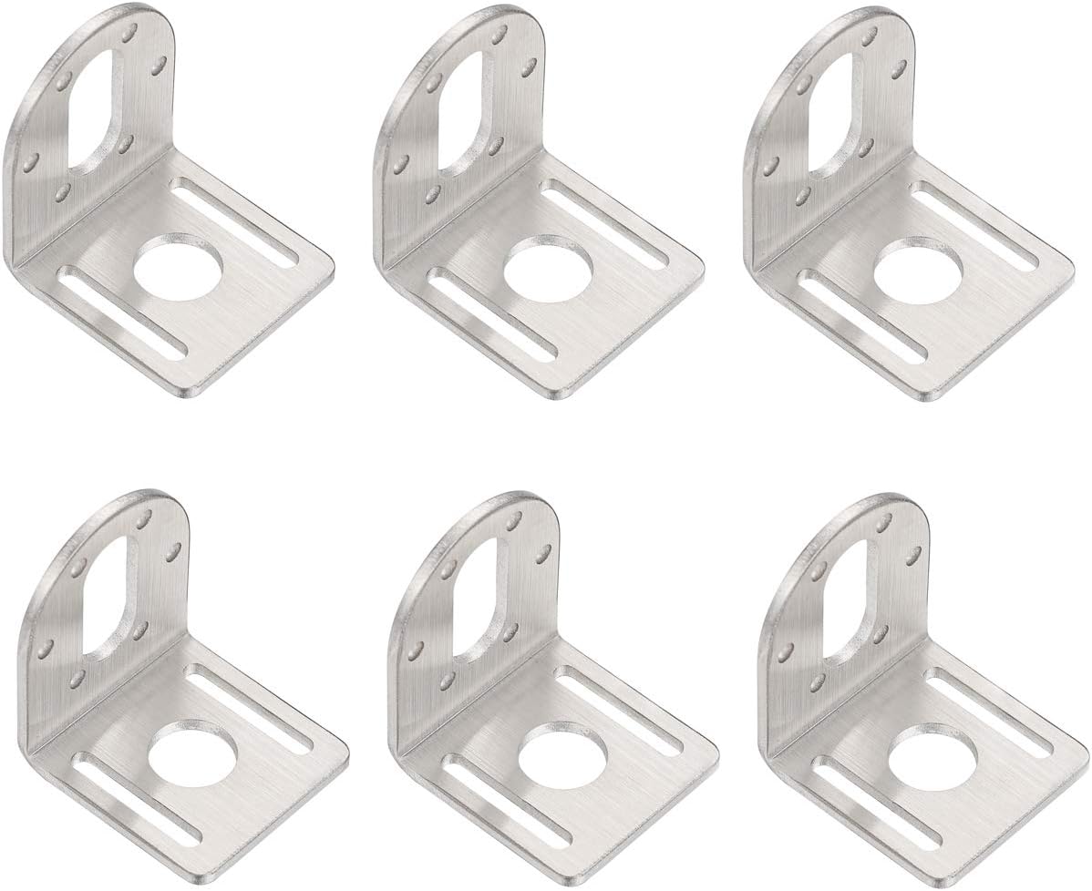 6pcs 37mm DC Gear Motors Mounting Bracket Holder - - 