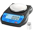 600g x 0.01g Science Digital Scale Lab Balance Gram Scale Accuracy Electronic Scale Laboratory Digital Scale Chemistry Jewelry, Carats, Ounces, Grams Scale Calibration Weight and Adapter Included