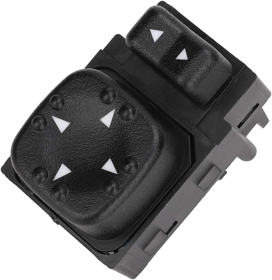 901-124 Left Driver Side Power Mirror Switch Mirror Control Switch for 2000 2001 2002 2003 Cadillac Escalade Chevy Avalanche Silverado Suburban Tahoe GMC Sierra Yukon Re# 19259975 15045085 901124
