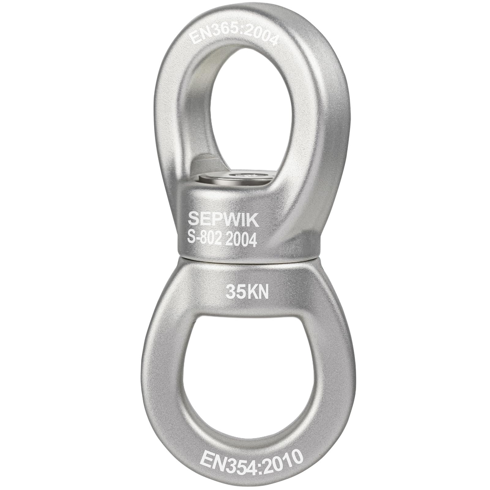 SEPWIK Swing Swivel, 35KN Swing Spinner, 360° Safety Rotational Device Hanging Accessory for Hanging Hammock, Web Tree Swing, Aerial Dance, Children's Swing